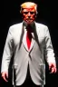 Placeholder: Ultra realistic image night, Donald trump zombie, suit, blood, torn arm, night, the walking dead style, dark ambient, highly detailed, White House background, concept art, unreal engine 5, ray tracing, RTX, focal lighting, ultra detail, volumetric lighting, 3d, finely drawn, high definition, high resolution.