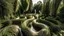 Placeholder: Explore a whimsical maze where swans glide gracefully through winding paths, surrounded by towering trees that whisper secrets of ancient magic.