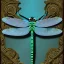 Placeholder: Damselfly detailed intricate