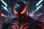 Placeholder: symbiote in 8k solo leveling shadow drawing style, demon model, neon lights, intricate details, highly detailed, high details, detailed portrait, masterpiece,ultra detailed, ultra quality