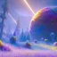 Placeholder: blue gold and violet landscape with multicolored crystals falling from the sky, full of details, smooth, bright sunshine，soft light atmosphere, light effect，vaporwave colorful, concept art, smooth, extremely sharp detail, finely tuned detail, ultra high definition, 8 k, unreal engine 5, ultra sharp focus