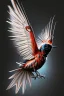 Placeholder: nocturnal fire bird, beautiful, artistic, detailed, photorealistic