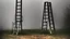 Placeholder: a ladder coming down from the clouds to the ground