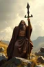 Placeholder: jesus as a viking halfling