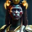 Placeholder: Latin woman, rounded face, blood, black, brown, samurai helmet, decorative color feathers, retro, bamboo, leather, soft color, highly detailed, art stations, concept art, smooth, unreal engine 5, god rays, ray tracing, RTX, lumen lighting, ultra detail, volumetric lighting, 3d, finely drawn, high definition, high resolution.