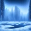 Placeholder: winter landscape, ice field, dream, depth of field, realistic details