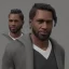 Placeholder: astute mid 30s black man