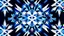 Placeholder: digital glitch pattern snowflake geometric abstraction by per kirkeby