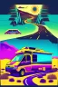 Placeholder: "Design a captivating vector graphic of a road trip in a motorhome. Picture the motorhome cruising on an open road with scenic landscapes. Emphasize the sense of adventure, freedom, and exploration. Use vibrant colors and intricate details to capture the essence of the journey."