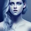 Placeholder: Greek Kristen Stewart white marble stature, full body, full of details, realistic, beautiful young woman, hight definition, 8k, symmetric face, perfect eyes