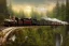 Placeholder: STEAM TRAIN WESTERN bridge FOREST