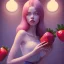 Placeholder: pixar style,women with sweet jar ofjam in kitchen,volumetric blue sky environment and background, volumetric lighting,dramatic lighting, realistic painting of an strawberry, looking excited, detailed digital painting, extreme dense and fine fur, anime, ornate, colour-washed colors, elegant, small minutiae, tiny features, particulars, centered, smooth, sharp focus, renderman gofur render, 8k, uhd, detailed eyes, realistic shaded volumetric lighting,caustics,backlight,centered camera view