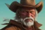 Placeholder: old RUGED cowboy face