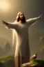 Placeholder: jesus as a bird, volumetric fog, 4k, trending art, depth of field, radiosity