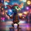 Placeholder: Gates as hairy groove funk kobold hippie holding disco ball ,bokeh like f/0.8, tilt-shift lens 8k, high detail, smooth render, down-light, unreal engine