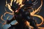 Placeholder: Symbiote in 8k solo leveling shadow artstyle, goku model, full body, intricate details, highly detailed, high details, detailed portrait, masterpiece,ultra detailed, ultra quality