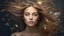 Placeholder: collage Portrait of a WOMAN made of magical objects, Loose hair continues in the form of branches, Double exposure, Nature, Gold and silver luminescent, fluffiness, Wind, multi-layered, Glow, Glare, Warm shades, Airiness, blending, textured, 3D, 8K, best quality, fine rendering, high detail, hyperrealism, high resolution, high definition, multi-layered, highest focus, hyper sharpness, hyperfocus,