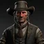 Placeholder: wild west civilian grimdark realistic