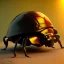 Placeholder: scarab beetle wearing a skull, 4k, 8k, highly detailed, cinematic, ultra photorealistic, ultra realistic, volumetric lighting