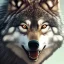 Placeholder: wolf, black, masterpiece, expert, 8K, hyperrealism, sharp focus, cinematic lighting