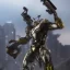 Placeholder:  octane render, 8k, high detail, droid, android dragon with glass aye, steel, full figure, fit in board, cosmic ambiance, masterpiece, art by Yoji Shinkawa