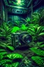 Placeholder: awesome space jungle take with cheap old camera