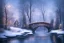 Placeholder: RIVER BRIDGE WINTER LANTERN FALL