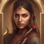 Placeholder: portrait, fantasy setting, indian woman