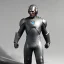 Placeholder: Cosmic super hero, gray costume,8k HD image,