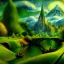 Placeholder: Epic Drawing of scenery of The LOTR estilo Van Gogh 4k