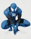 Placeholder: spider-man as DC blue lantern