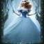 Placeholder: extrem tim burton style cinderella, ultra detailed,