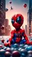 Placeholder: Spiderman Baby surreal 8K image HD