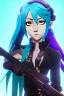 Placeholder: hatsune miku with a ak-47