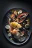 Placeholder: A plate of delicious seafood, photographed with professional lighting and a realistic shape