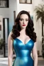 Placeholder: [Kat Dennings] "It was so alluring...a captivating blue with white that seemed to glow." "And that was the colors of the saucer?" "No, her swimsuit."