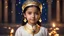 Placeholder: little very young Zoroastrian girl, beautiful, peaceful, gentle, confident, calm, wise, happy, facing camera, head and shoulders, traditional Zoroastrian costume, perfect eyes, exquisite composition, night scene, fireflies, stars, Zoroastrian landscape, beautiful intricate insanely detailed octane render, 8k artistic photography, photorealistic concept art, soft natural volumetric cinematic perfect light, chiaroscuro, award-winning photograph, masterpiece, Raphael, Bouguereau, Alma-Tadema