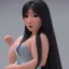 Placeholder: full body woman hitomi tanaka, black hair, highly realistic, 8k, detailed