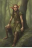 Placeholder: painting of a wood elf