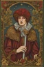 Placeholder: tarot card the fool in the style of dante gabriel rossetti