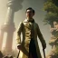 Placeholder: Full body, 3d render, asa butterfield, 1800's men style, 1800's men hair style, 1800's men clothes style, hyper realistic, octane render, unreal engine 5, 8k, palace background, uhd