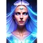 Placeholder: Lexica Aperture v2 style ! dream symmetry!! (((happy, joyful, smiling portrait)))+++, white hair, blue eyes, Brigitte Bardot, diamond third eye, spiritual gradient, gaia, chakra, universe, sci - fi, glowing lights!! intricate, space station, elegant, highly detailed, digital painting, artstation, concept art, smooth, sharp focus, illustration, art by artgerm and greg rutkowski and alphonse mucha