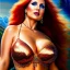 Placeholder: Ultra detailed fullbody Portrait in oil on canvas of beautiful busty fit Redsonja ,extremely detailed digital painting, extremely detailed face, crystal clear eyes, mystical colors ,perfectly centered image, perfect composition, rim light, beautiful lighting,masterpiece ,8k, stunning scene, raytracing, anatomically correct, in the style of Steve Jung and robert e howard and Wizyakuza and Ohrai Noriyoshi and Simon Bisley and uncannyknack.