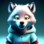 Placeholder: Concept art of Little mascot wolf wearing a hoodie (Pixar art style)++, highly detailed, digital painting, art stations, concept art, smooth, unreal engine 5, god rays, ray tracing, RTX, nanite polygons, lumen lighting, ultra detail, volumetric lighting, 3d, detailed anime, finely drawn, high definition, high resolution, cartoon [ animation, cartoon, drawing, painting, low res, cropped, watermark, jpeg artifacts, low quality, normal quality, bad anatomy, text error, worst quality, blurry thousan