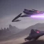 Placeholder: podracer concept, purple lightning. Star wars