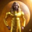 Placeholder: beautiful cosmic golden male, long hair, nice smiling, delicate colors, beautiful glamour galactic golden dress, ultra sharp focus, 8k, unreal engine 5, extremely sharp detail, light effect, soft light atmosphere of a spaceship, smooth, full of details, face in front, complete vision of face and body