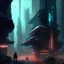 Placeholder: Concebt artCyberpunk City