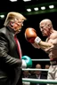 Placeholder: Donald Trump boxing Walter White