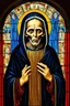 Placeholder: Passionate sinning has not infre- quently been an apprenticeship to sainthood; in the style of Hundertwasser and Giger