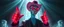 Placeholder: smoke light rays, depth of field, awake in a dream eraser head psychedelic neon coy cyberpunk cowboy pointing thumbs up brilliant detailed full figure portrait disco glittery fluffy slender man anime in the style of Escher and Giger in front of dented marble tower of transparent glass statues